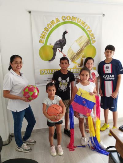entrega de regalos 